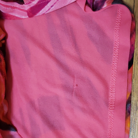 Worthington - Pink & Orange Top - Ladies Petite Large - Picture 10 of 12